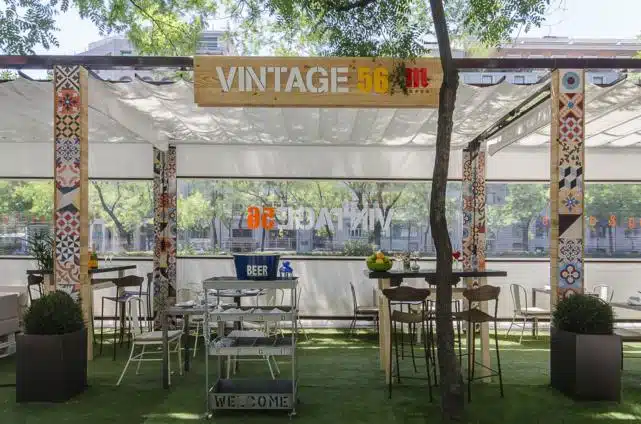 Restaurante Vintage 56, Madrid, ambiente eclectico, carta variada, experiencia gourmet, experiencia gastronómica, comer en madrid, salir por Madrid, cocina mediterránea, cocina mexicana, cocktelería, DJ sessions, castellana boulevar, Michel Reynaud, maridaje, maridaje gourmet, maridaje gourmet y más